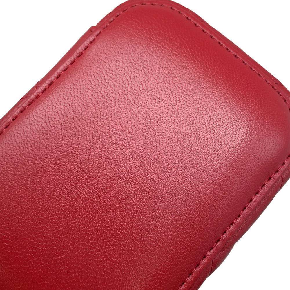 Chanel Accessory Bag Vanity Matelasse Lambskin Pouch Mark Coco - Picture 9 of 11